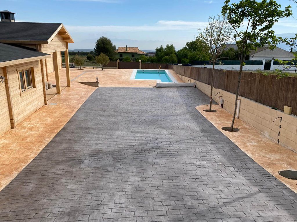 beton amprentat